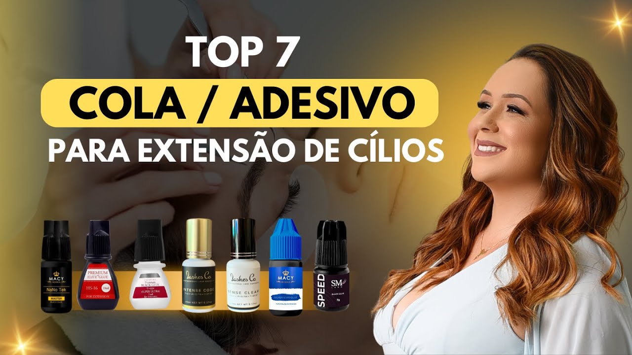 TOP 7 Melhores colas para extensão de cílios para você que é lash designer -  Studio Dri Silva