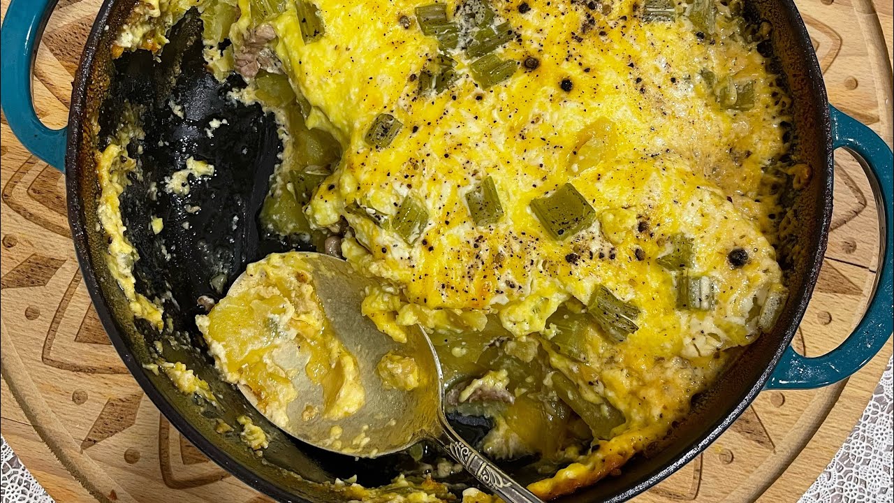 Fransız mətbəxi. Tartiflet.Французская  кухня. Тартифлет.