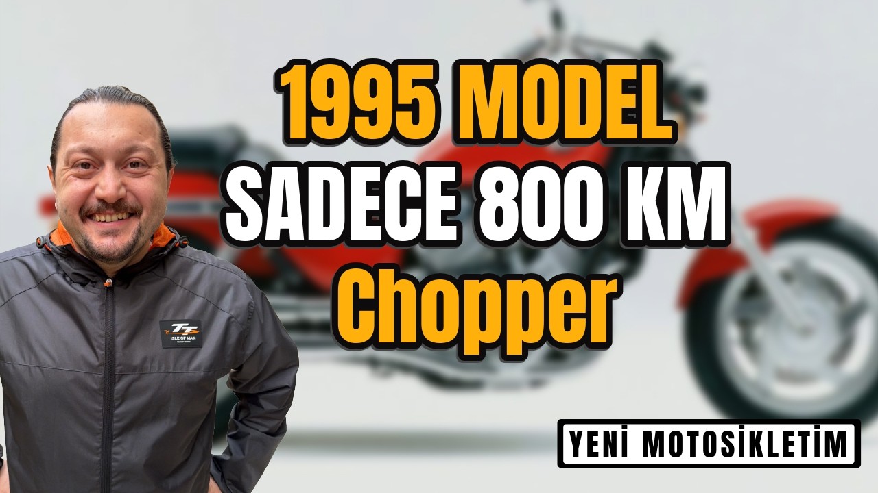 Yeni Motosikletim 1995 Model 800 KM | 31 Yıl Garajda Uyumuş