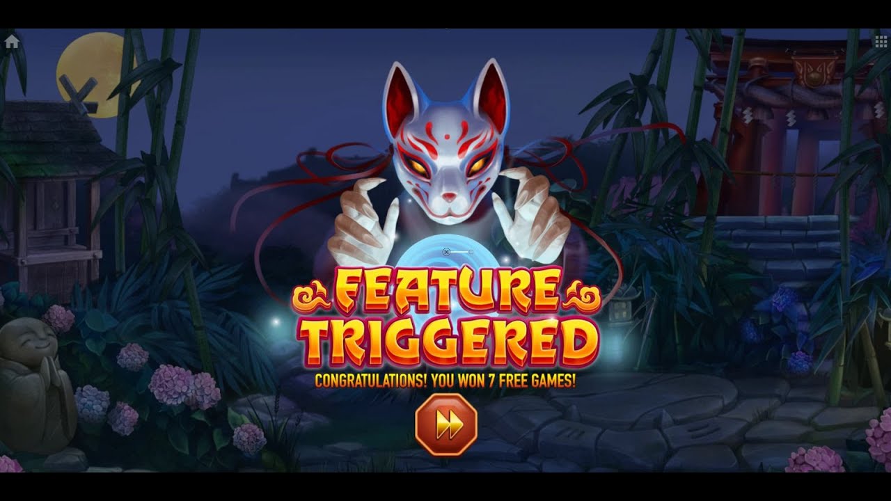 Nine Tails Slot Game with Bonus Feature Triggered