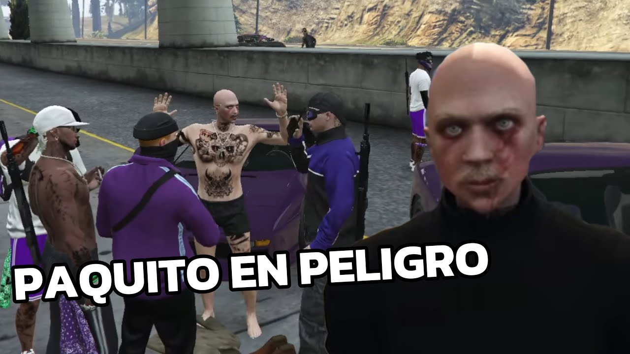 CMK SECUESTRA A PAQUITO - GTA ROL 40