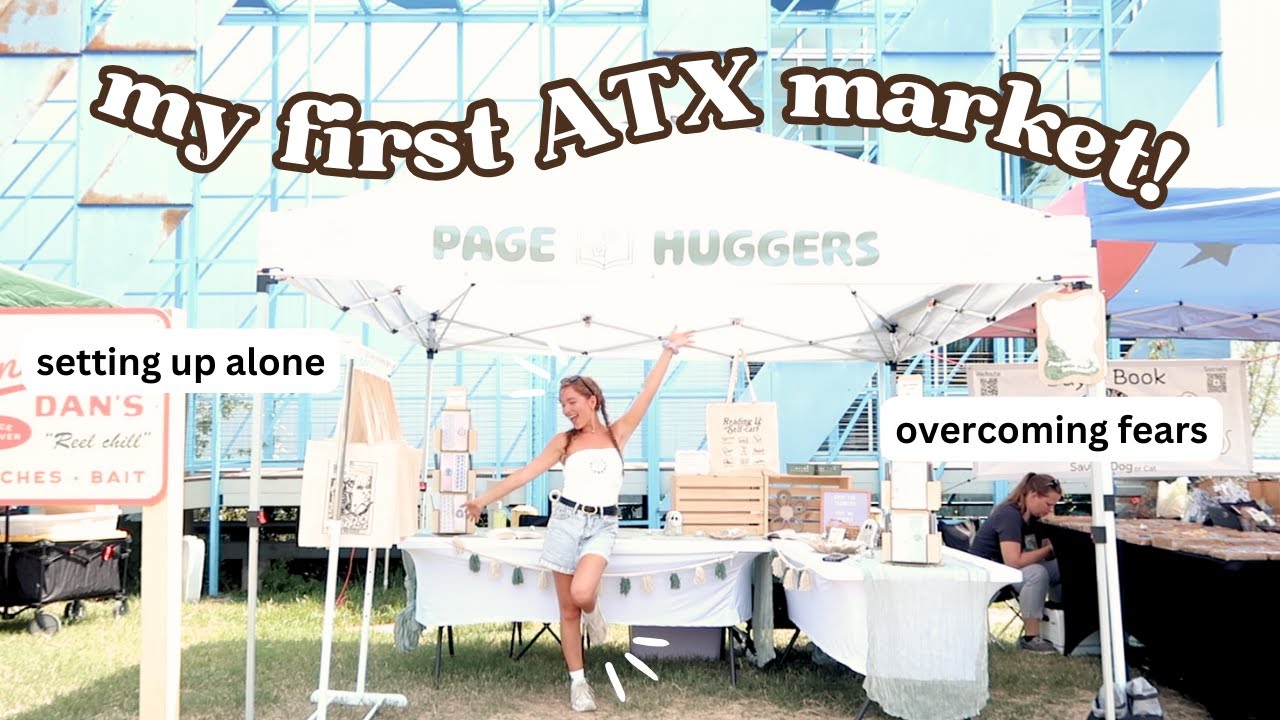 my FIRST craft market in Austin TX! | EPISODE 13