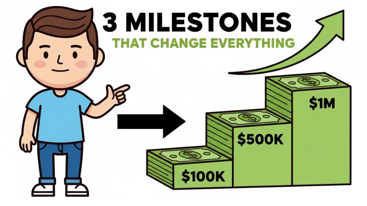 Three Investment Milestones That Change Everything: $100k, $500k, $1M (And What Comes Next)