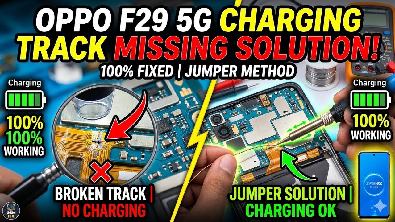 F29 Charging Track Missing Solutions// #oppo F29 Charging kese thik kare //#trending #like #ytshorts