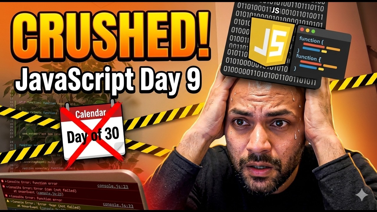Destroyed by JavaScript on 9th Day during 30Day coding challenge