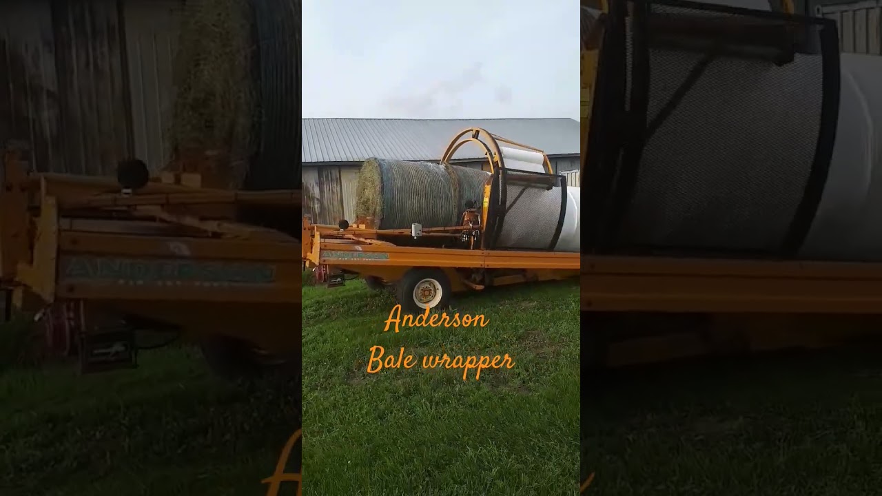anderson inline bale wrapper summer 2023