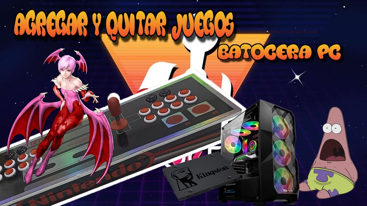 Tutorial Agregar y Quitar Juegos Batocera PC Muy Facil !!