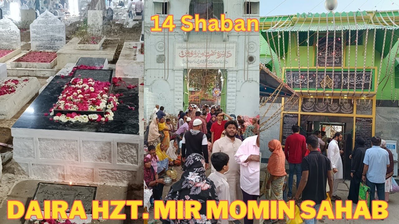 14th.1446, Shaban Daira hzt. Mir Momin Sahab Qibla Astrabadi, at.Sultan Shahi Hyderabad TS. India