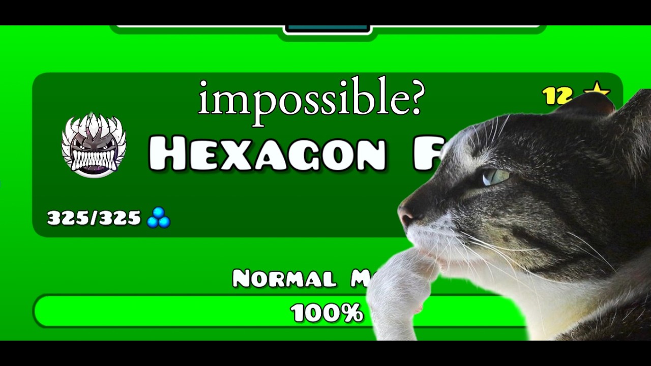 can i beat hexagon force in geometry dash?