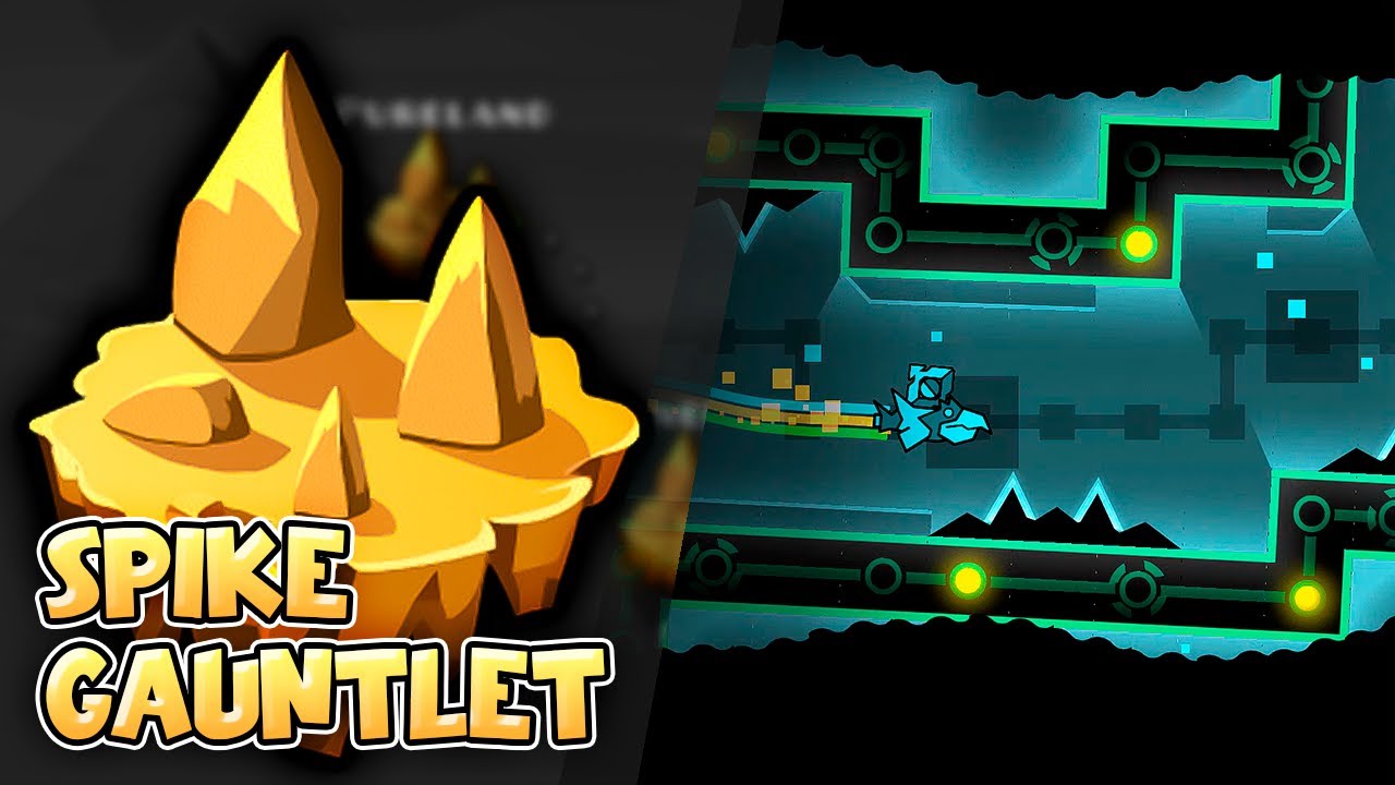 “Spike Gauntlet” Complete (All Coins) – Geometry Dash