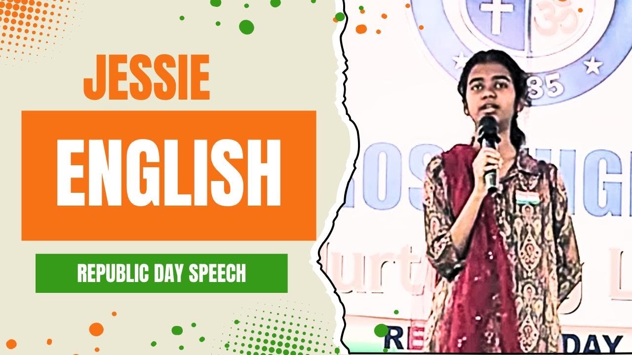 English Speech by Jessie | 9th Grade