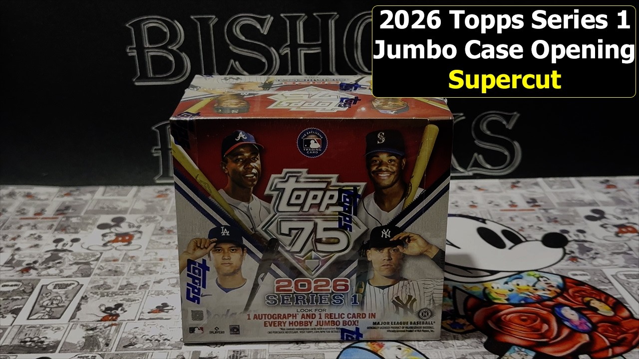 2026 Topps Series 1 Jumbo Case Supercut Edition