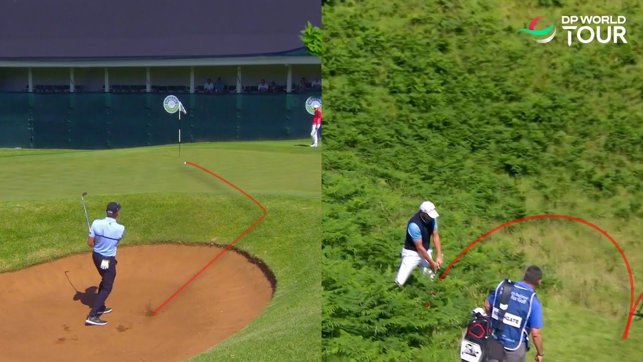 Lucky Golf Shots Caught On Camera
