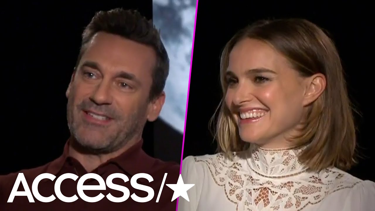 Jon Hamm Jokes He Binged 'Star Wars' Non-Stop To Prep For Space Movie With Natalie Portman