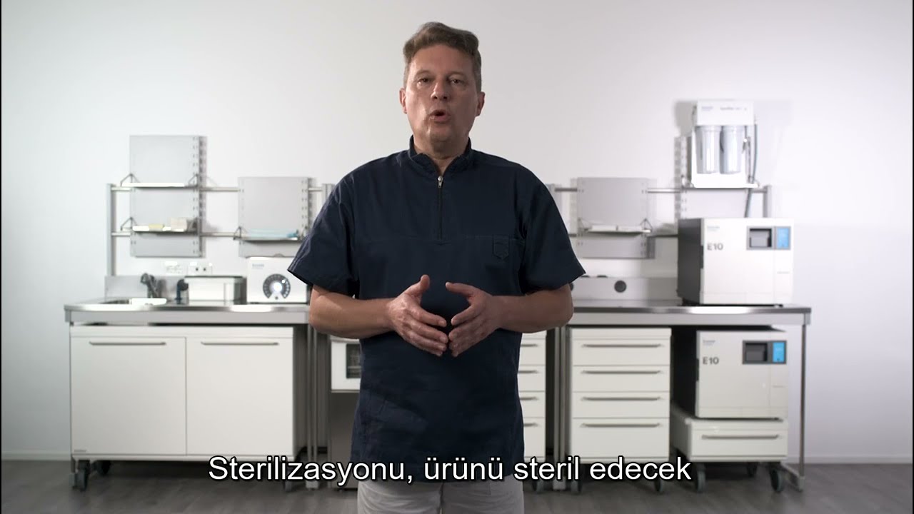 3. Sterilizasyon S&uuml;recinde 3. Adım ''Temizleme-Termal Dezenfeksiyon''.