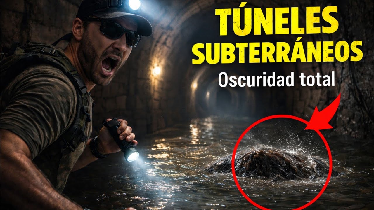 BAJÉ a los túneles abandonados de Filtros Viejos… ¡Oscuridad total!