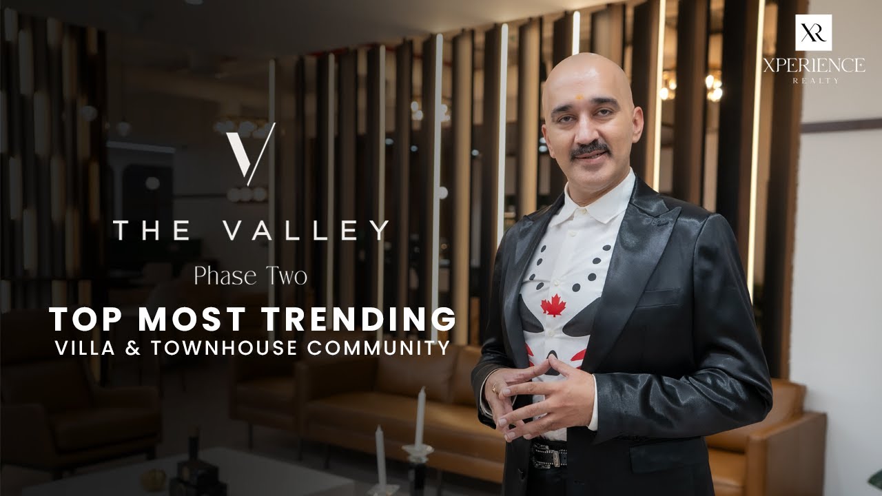 Самый популярный комплекс вилл и таунхаусов в The Valley от Emaar #realestate #villacommunity