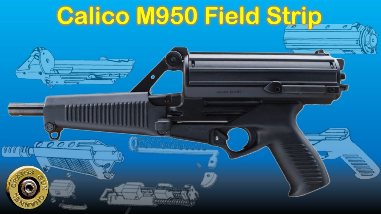 Calico M950 Field Strip