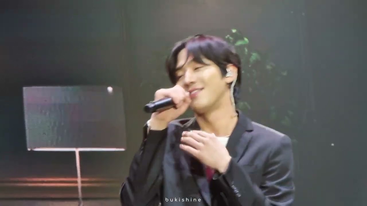 Ahn Hyoseop 안효섭 Letter to fans + singing 감사 Thanks | Jakarta Fanmeeting 20230909