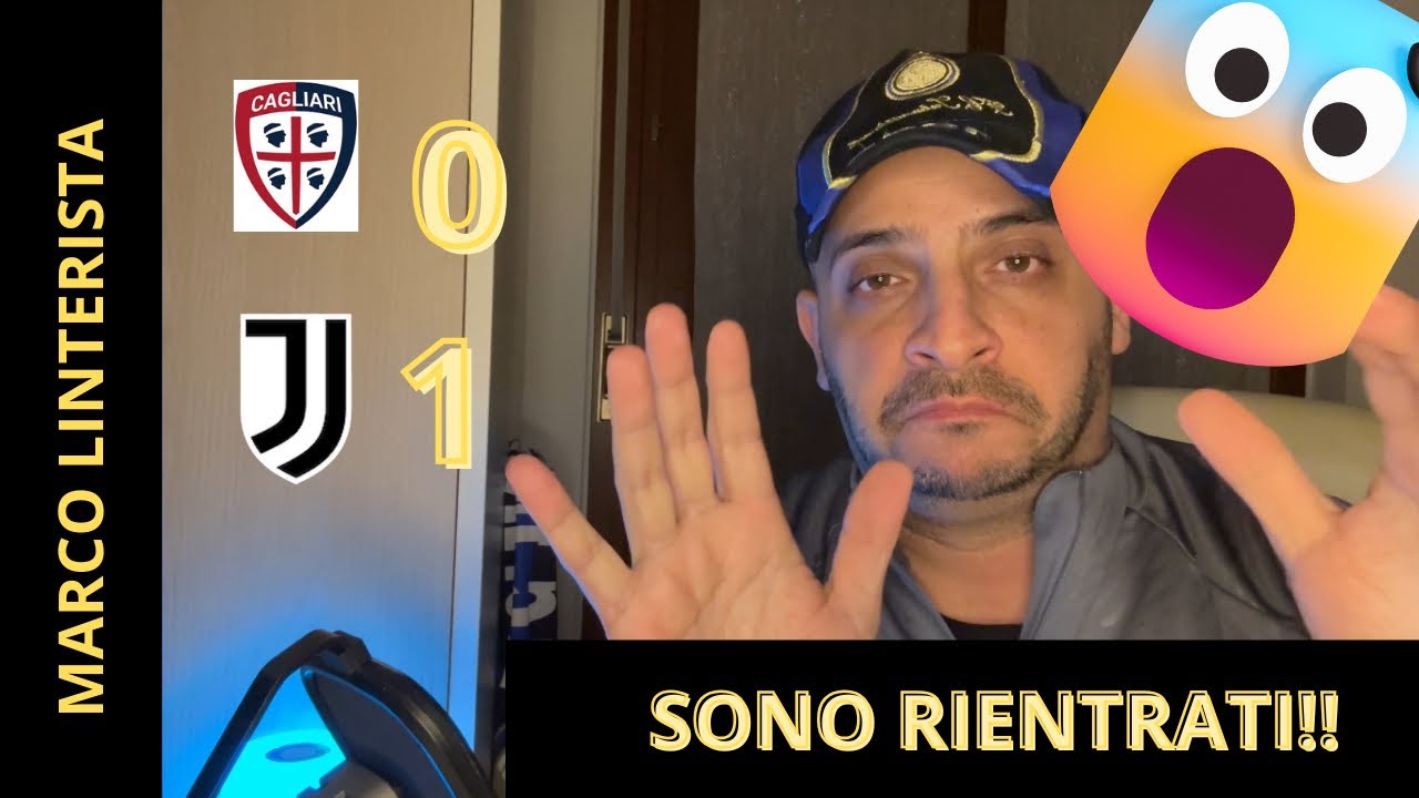 😨😨LA JUVE VINCE A CAGLIARI E SI REINSERISCE PER LO SCUDETTO💣💣