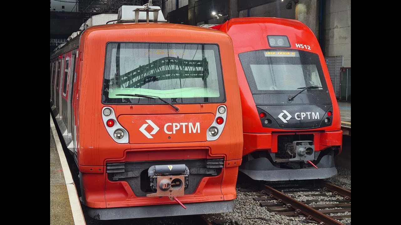 Cptm alstom tue série 2070 [2084-2086] som de tração no trecho calmon Viana - aracaré.
