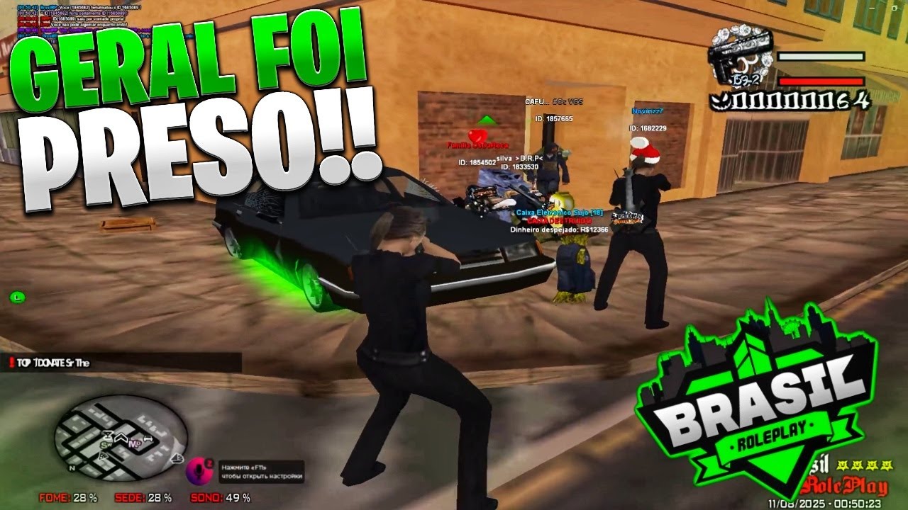 🚨 BANDIDO BOM E NA CADEIA! PRENDI GERAL NO ( BRASIL ROLEPLAY )