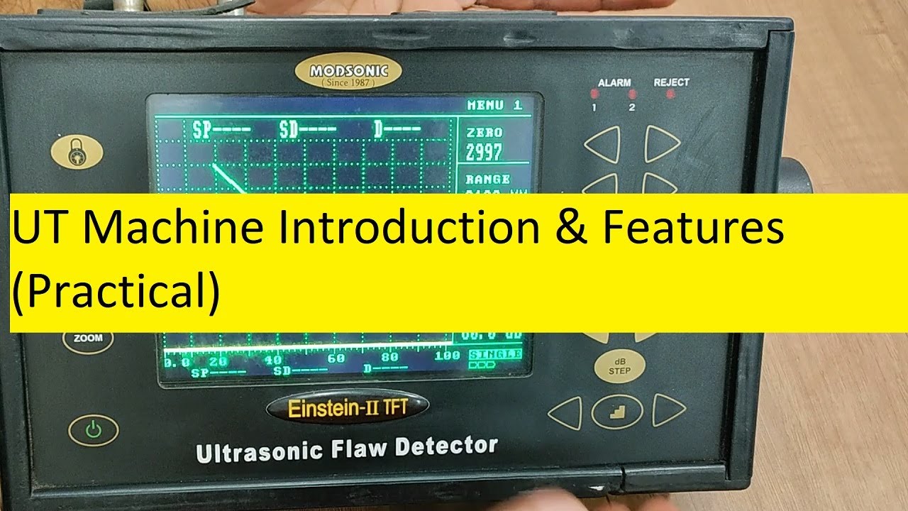 UT machine introduction & Features ll Ultrasonic Flaw detector ll NDT Level 2