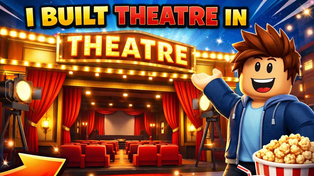 I Built a Luxury Movie Theatre On WATER In Rablox #3