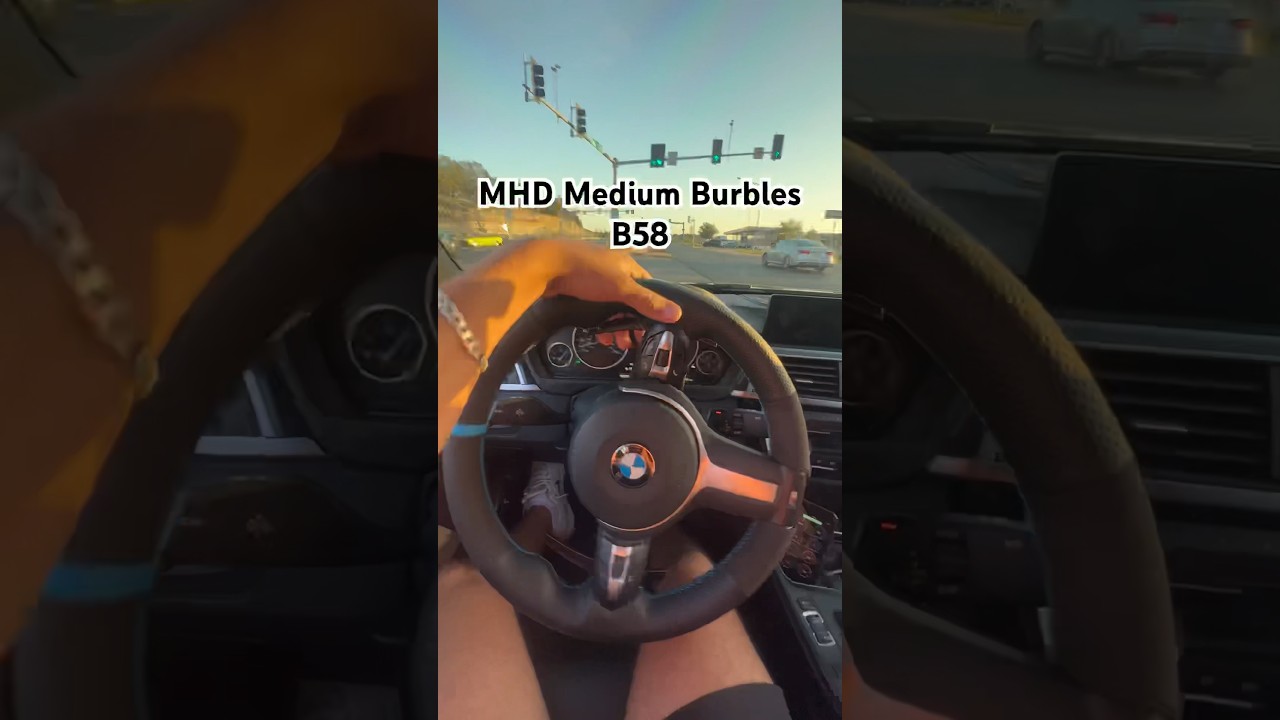 B58 MEDIUM BURBLES MHD #BMW #340i #F30 #B58