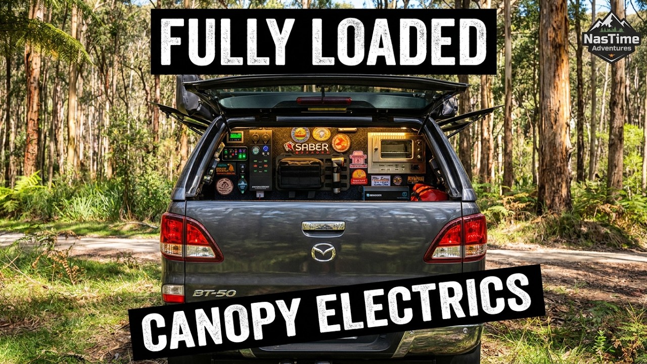 Fully Loaded: 4X4 Ute Canopy Electrical Setup