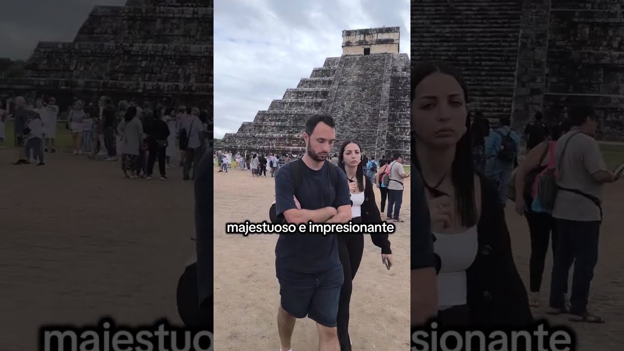 Visitando chichen Itza 