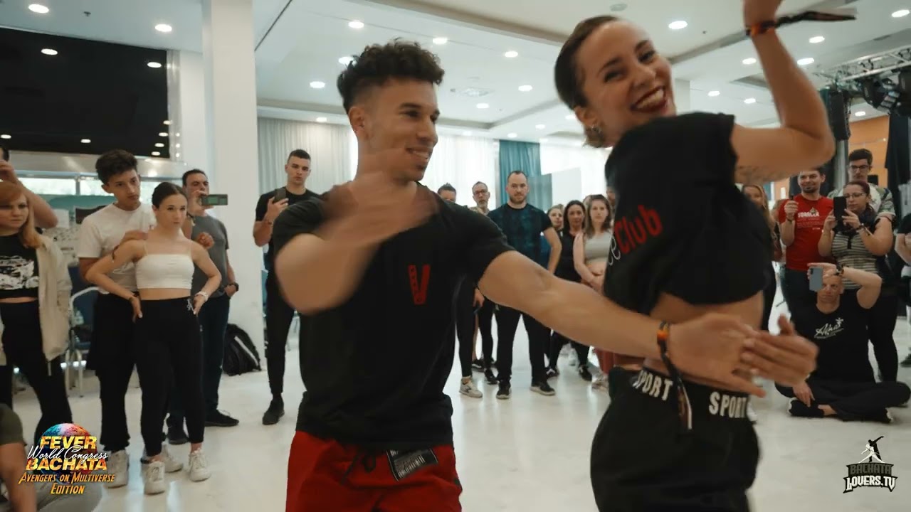 Pablo y Raquel [El pañuelo - Romeo y Rosalia ] @ Congreso Fever Bachata World Congress  2023