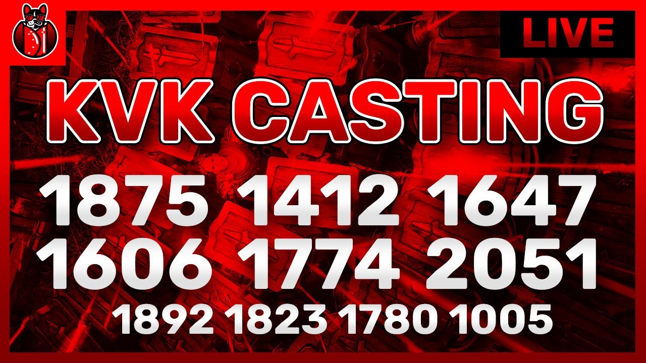 🔴 LIVE KVK CASTING | 1412 1875 1647 1892 1823 1606