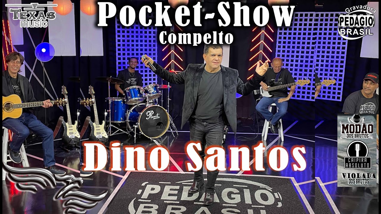 Pocket-Show Completo - DINO SANTOS (Gravação em Estúdio)
