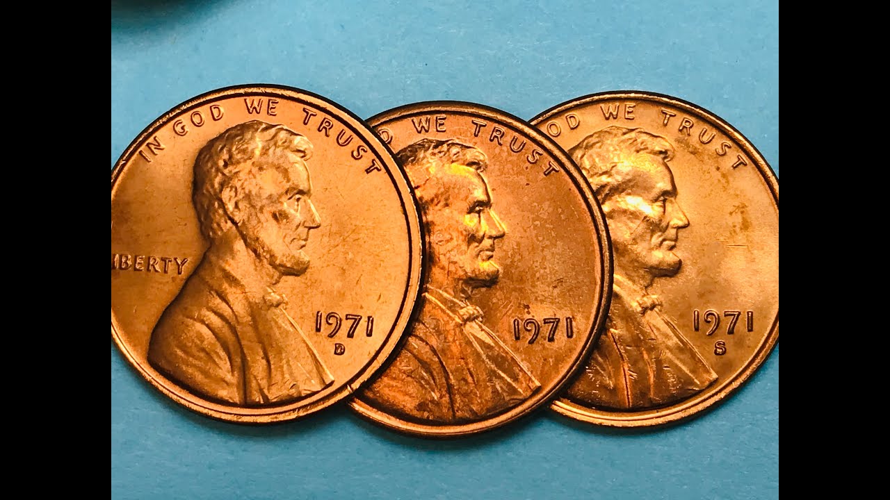 $53 Million Worth United States 1971 Lincoln Penny Coins Minted - Look For Rare US Doubled Liberty