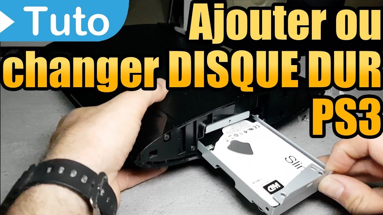 [TUTO] ✅ Changer / Ajouter un disque dur 💾 sur PS3 Ultra Slim 🎮  (PlayStation)