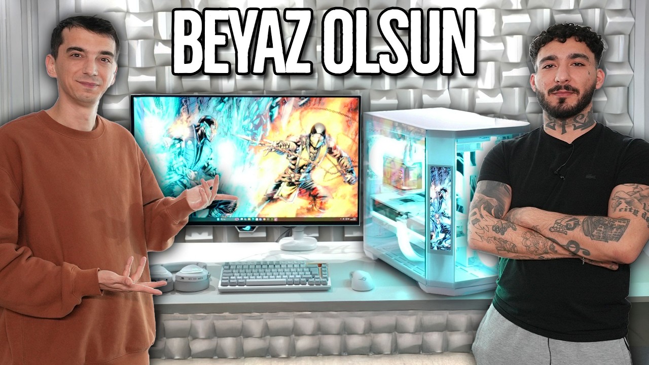 UZI'ye Bembeyaz Bilgisayar Topladım! @uzielchavoofficial