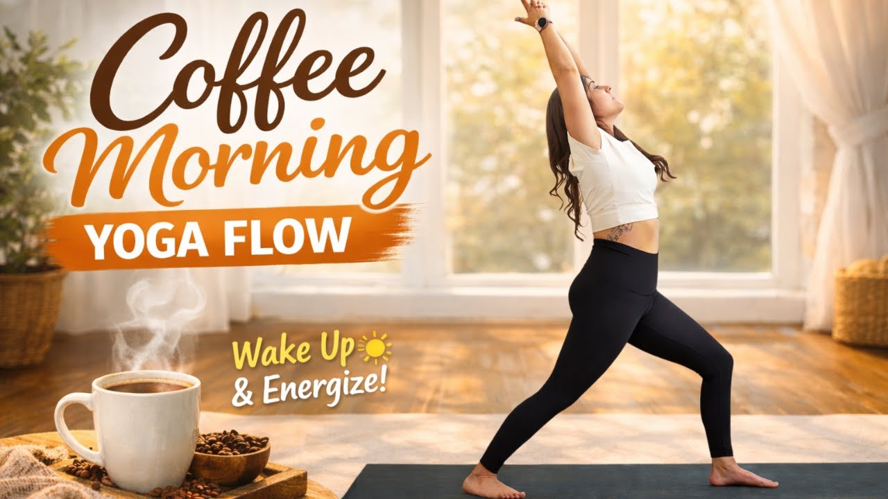 Coffee Morning Yoga Flow | Wake Up & Energize Your Body