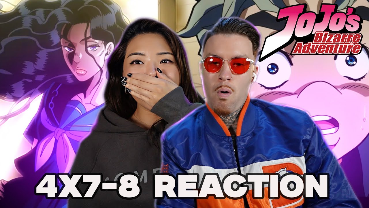 WTF... SHE IS CRAZY | JoJo's Bizarre Adventure PART 4 Ep 7 & 8 REACTION