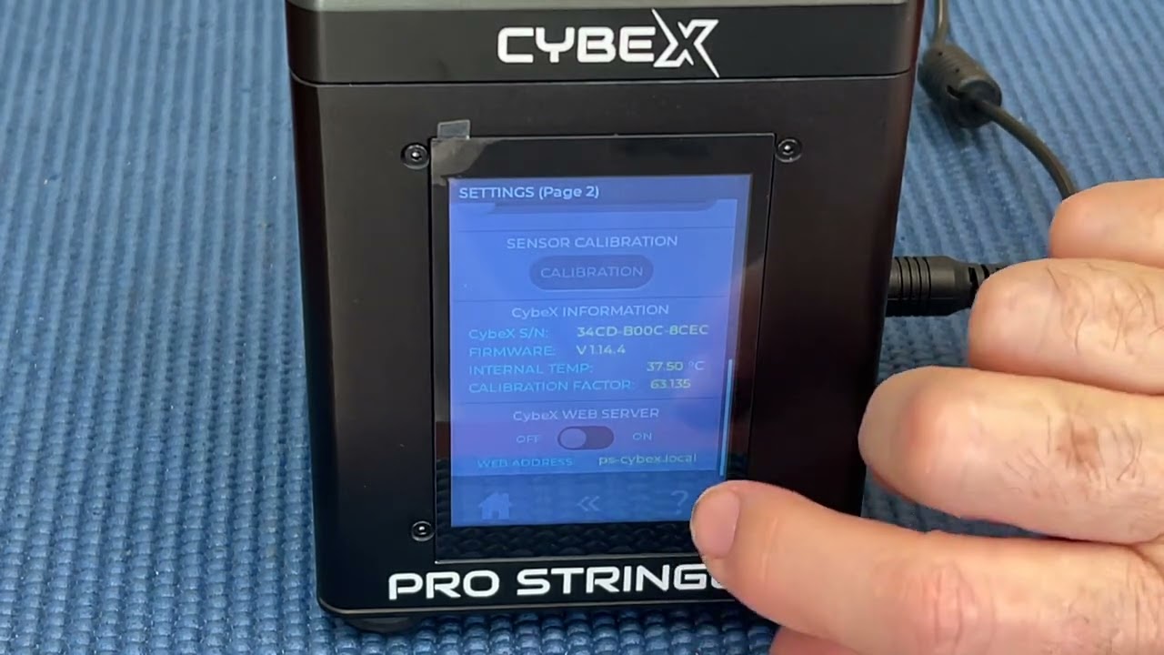 Pro Stringer CybeX - Touch Screen response