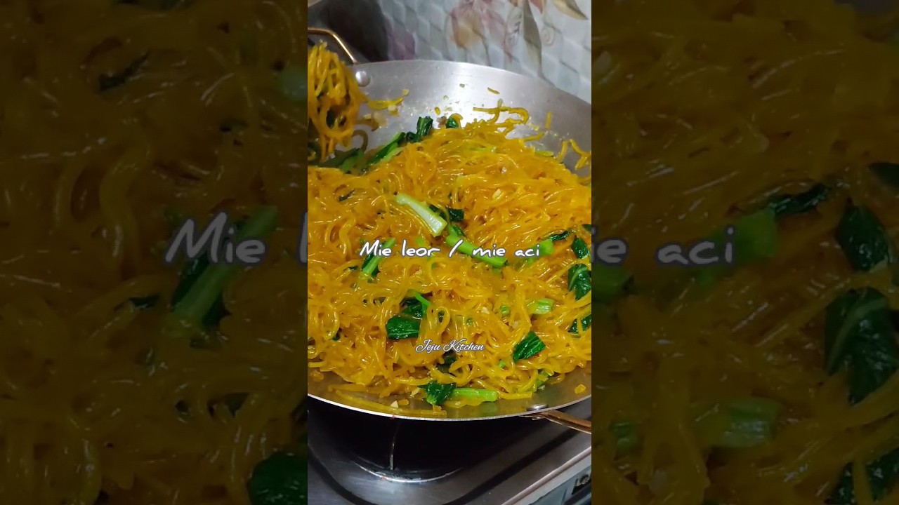 mie leor/ mie golosor / mie aci #jejukitchen #mieaci
