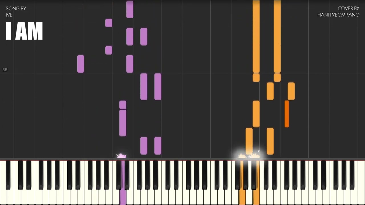 IVE (아이브) - I AM Piano Tutorial