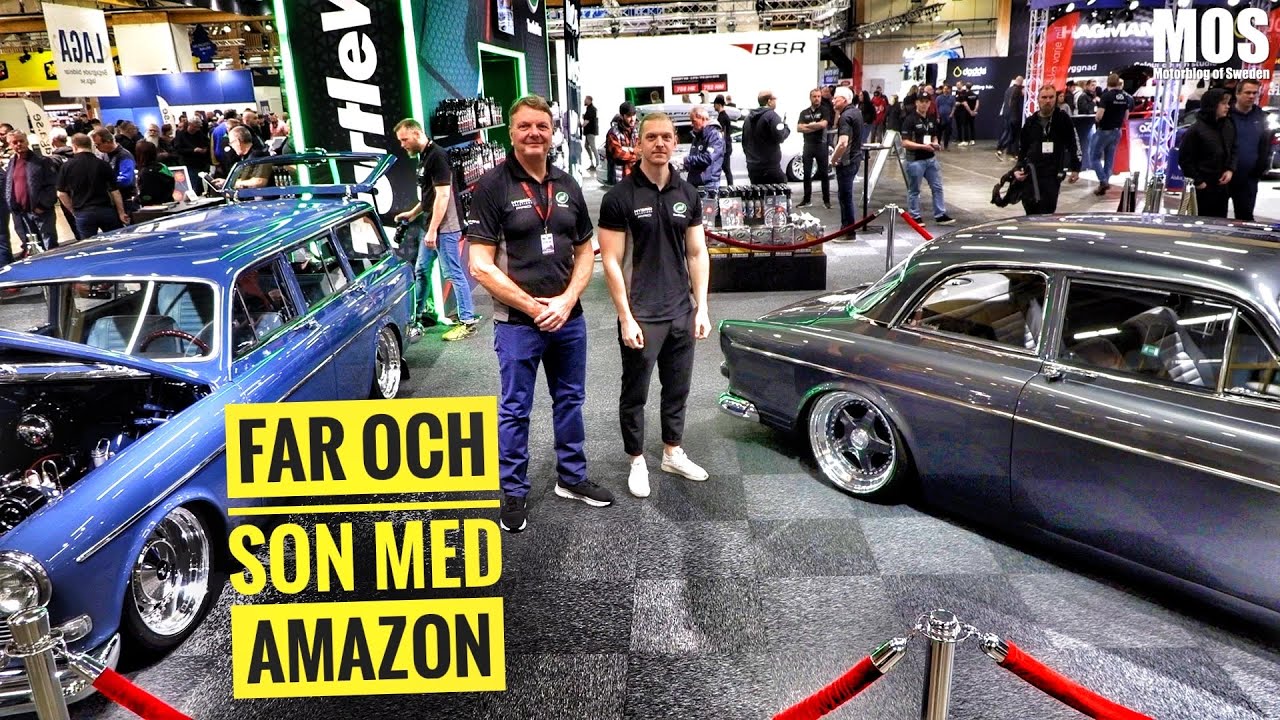 Far och son med Amazon