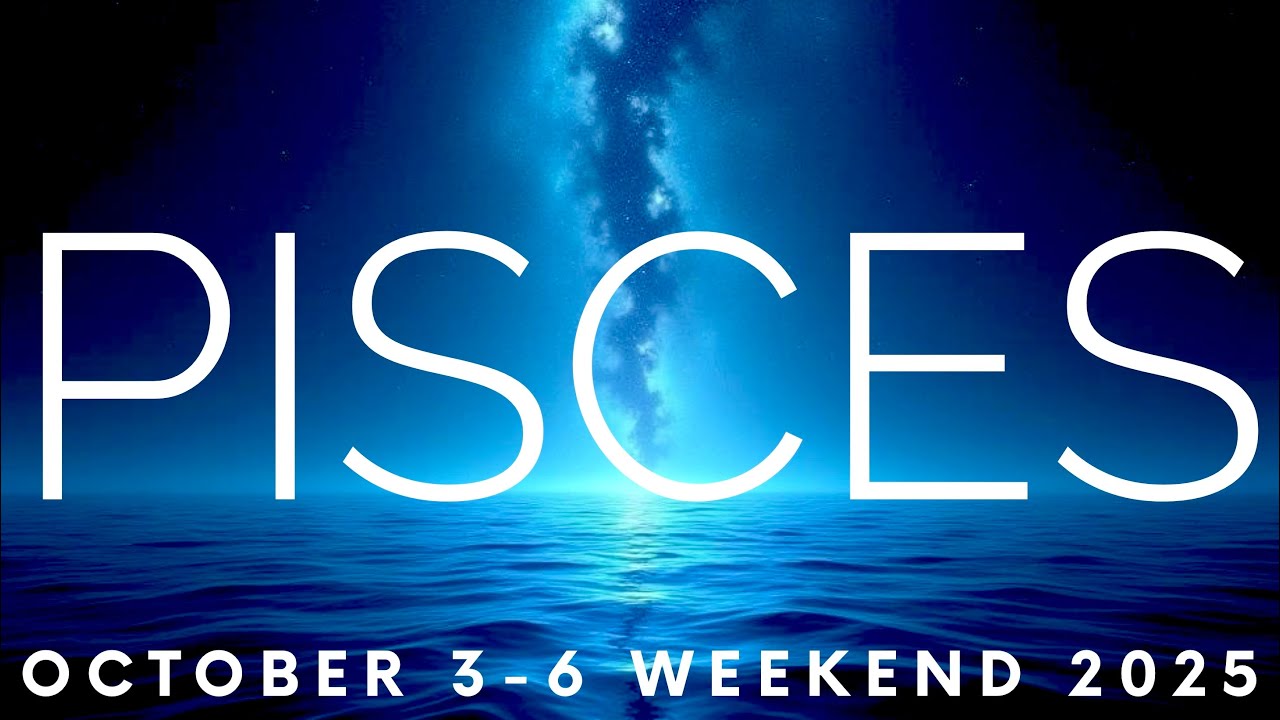 PISCES-EXCITING NEWS Is Headed Your Way This Weekend, Pisces!!! ~ October Weekend Tarot 2025