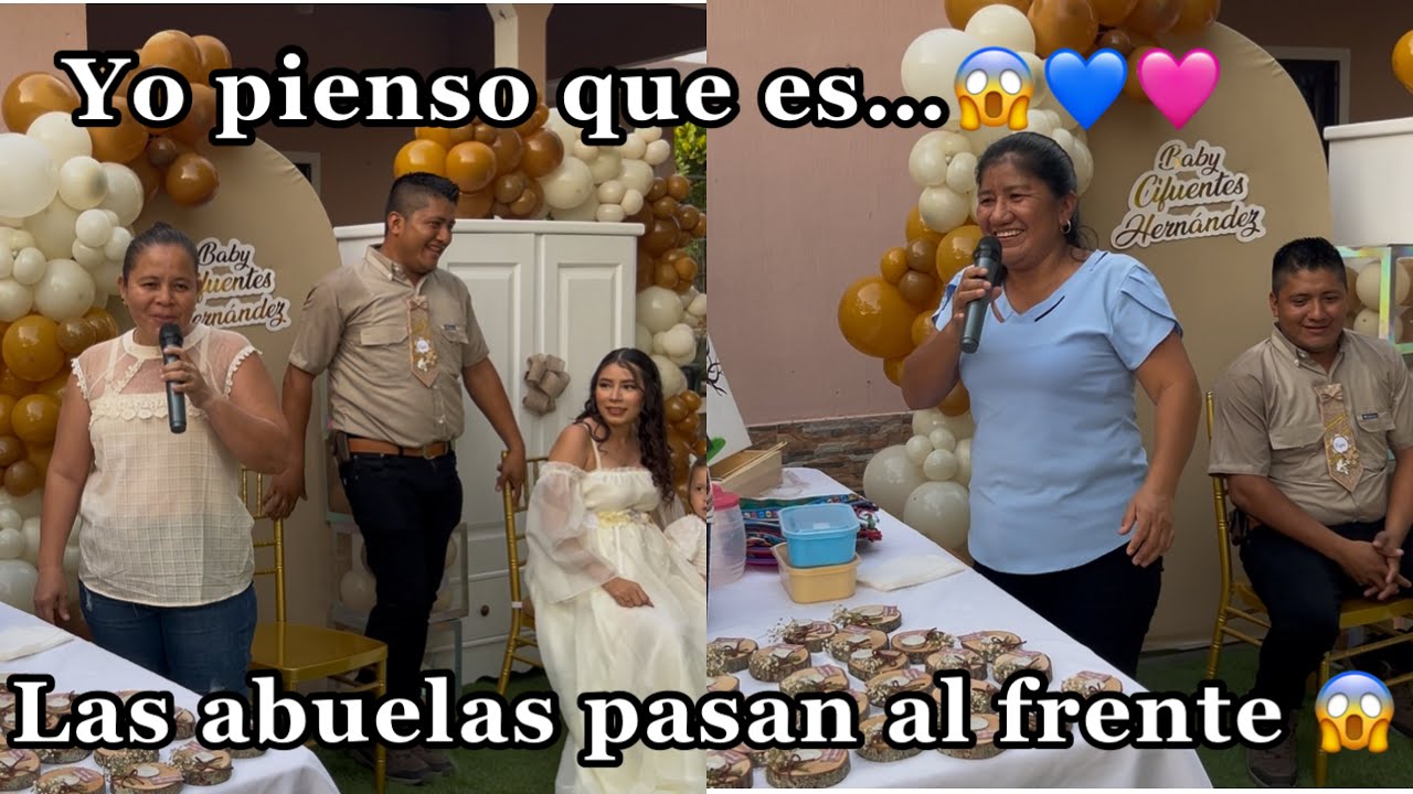 🚨¡Mira!, Así damos inicio a la Fiesta, será NIÑO o NIÑA 💙🩷 | Toda la familia pasa al frente 😍
