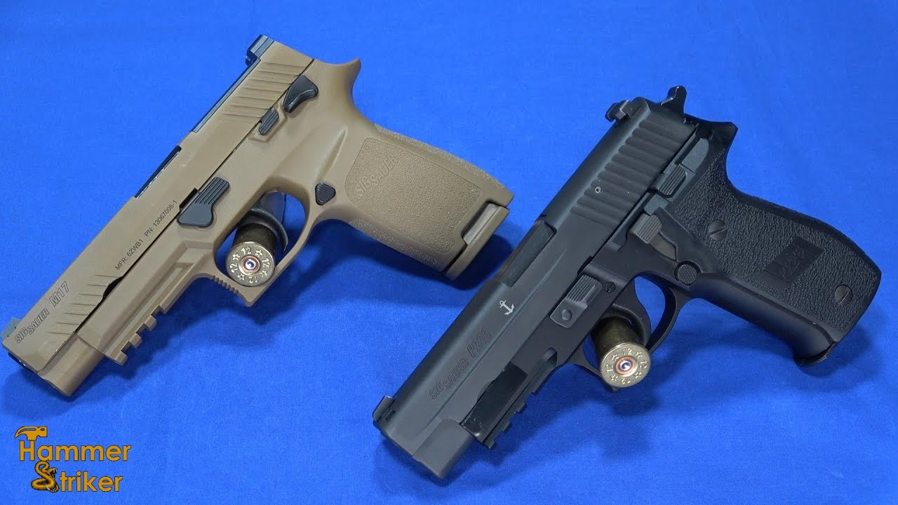 Сравнение американских 9-мм винтовок: Sig Sauer M17 и Sig P226 MK 25