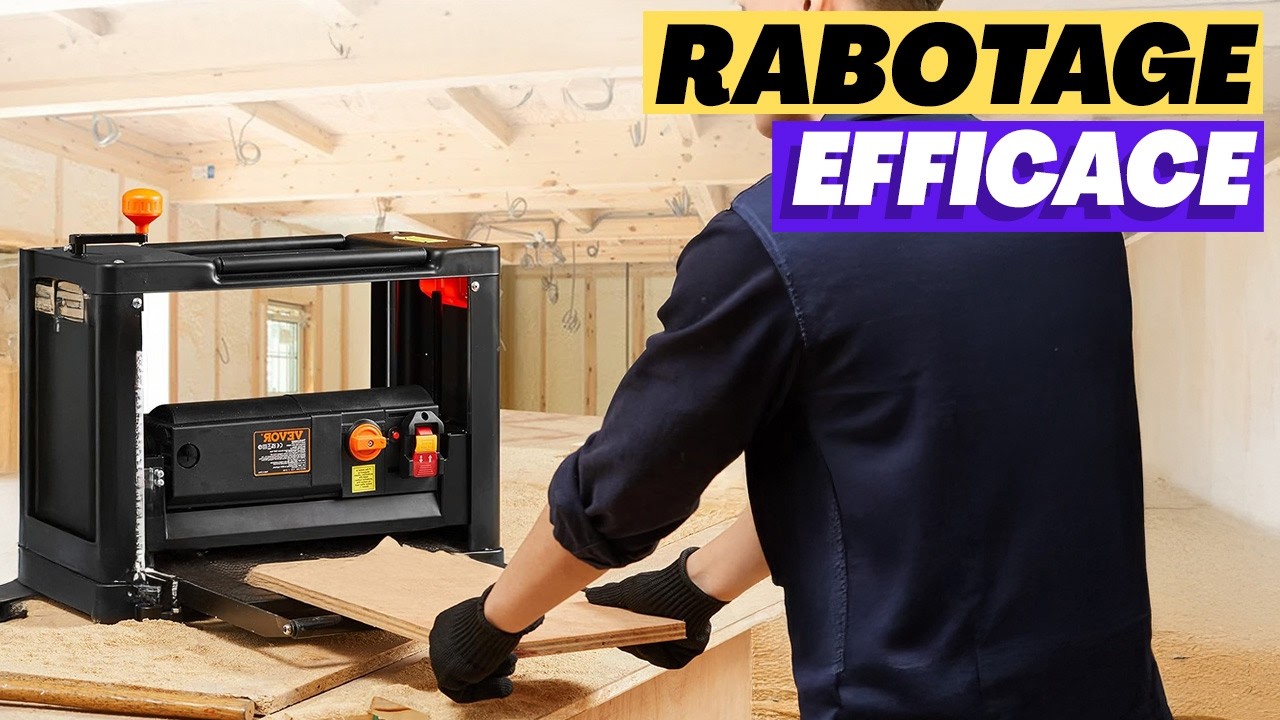 La Raboteuse &agrave; Bois Parfaite & Performante : VEVOR 2000W | Avis 2025