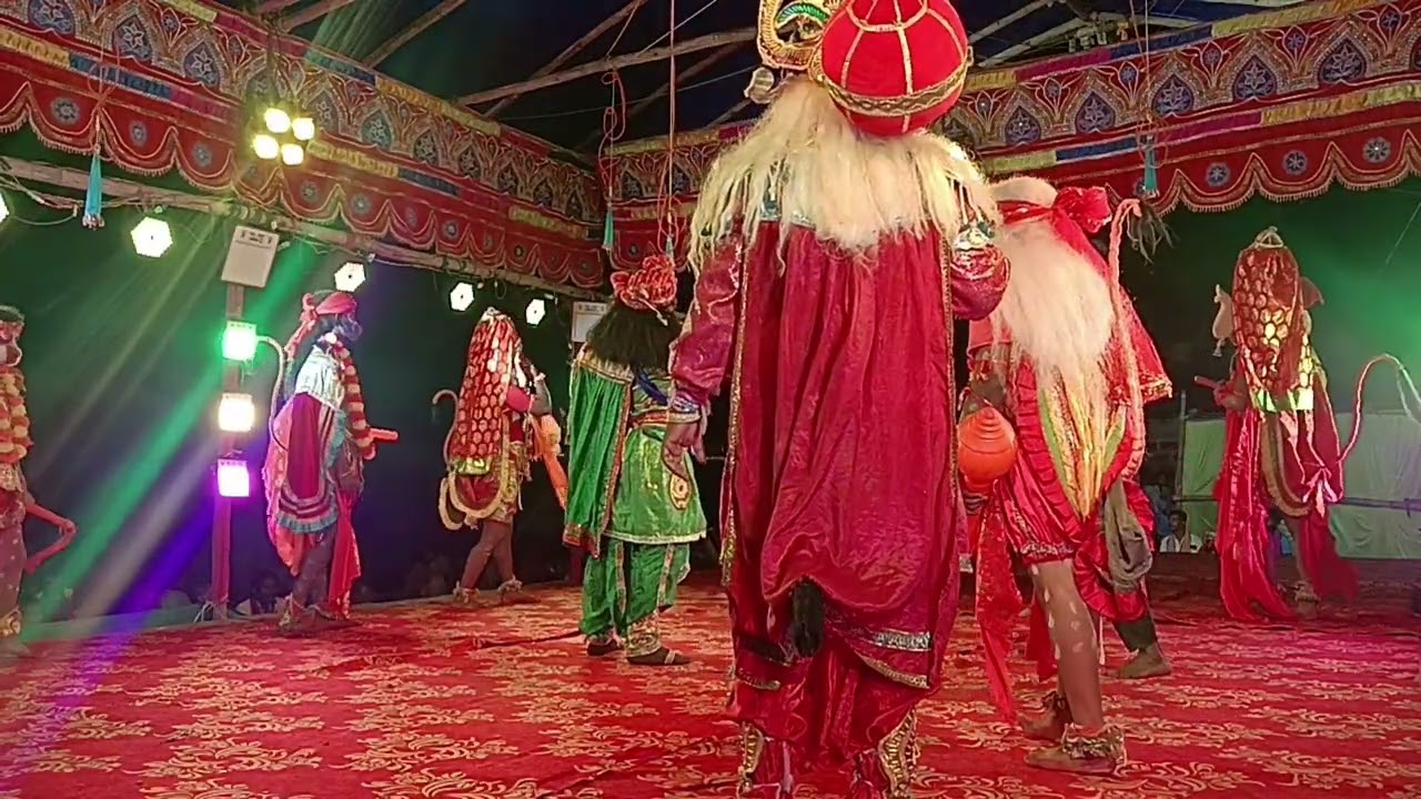 ହନୁମାନ ସହ ମକରଧ୍ୱଜର  ଘମାଘୋଟ ଲଢେଇ || Odiaramnatak || Ramleela 😂😂|| Song || Viralvedio
