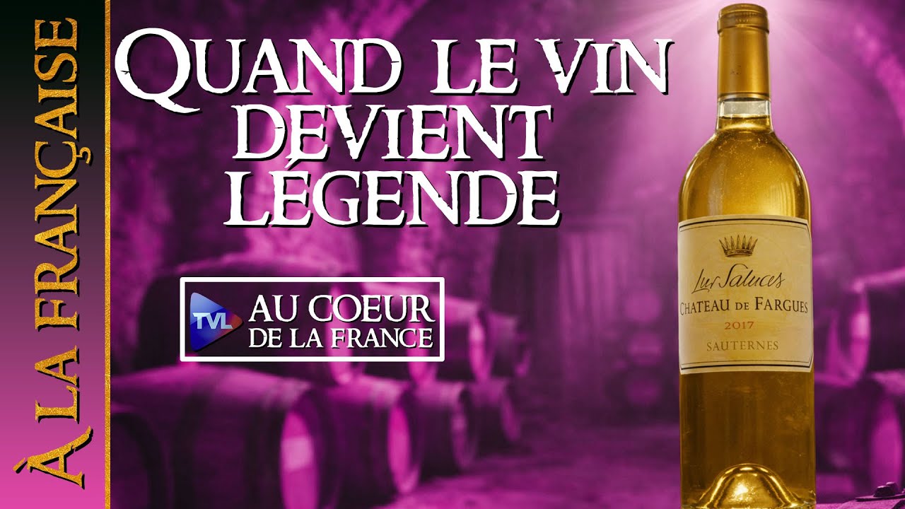 La magie du Sauternes du Ch&acirc;teau de Fargues expliqu&eacute;e par P. de Lur-Saluces - &Agrave; la fran&ccedil;aise (redif)