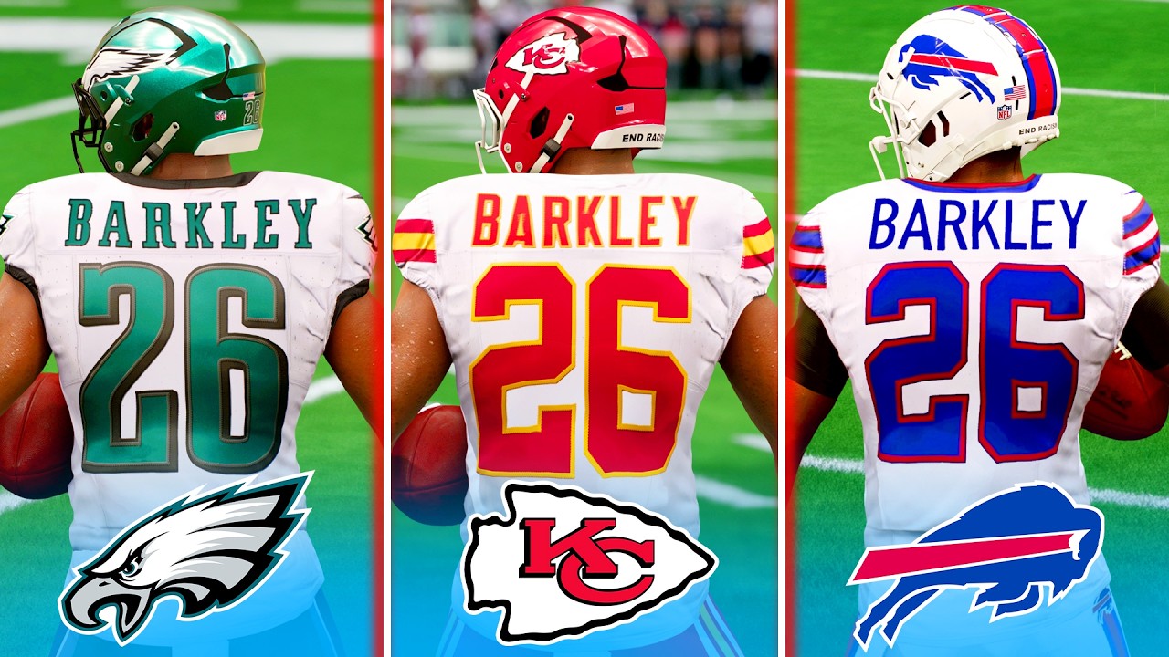 I Put Saquon Barkley on EVERY NFL Team!
